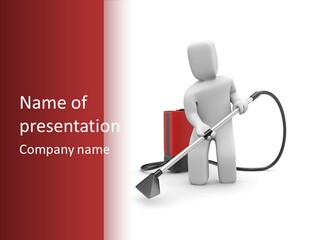 Cleaner House Tool PowerPoint Template