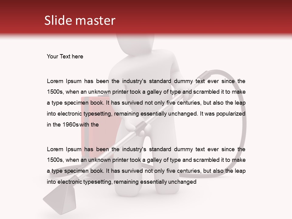 Cleaner House Tool PowerPoint Template