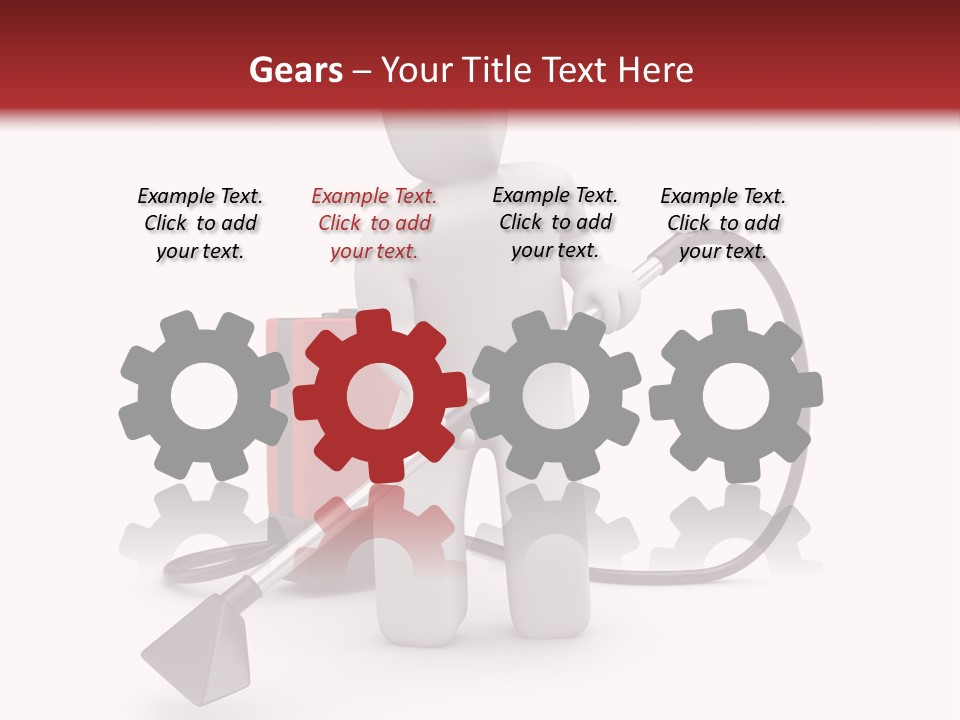 Cleaner House Tool PowerPoint Template