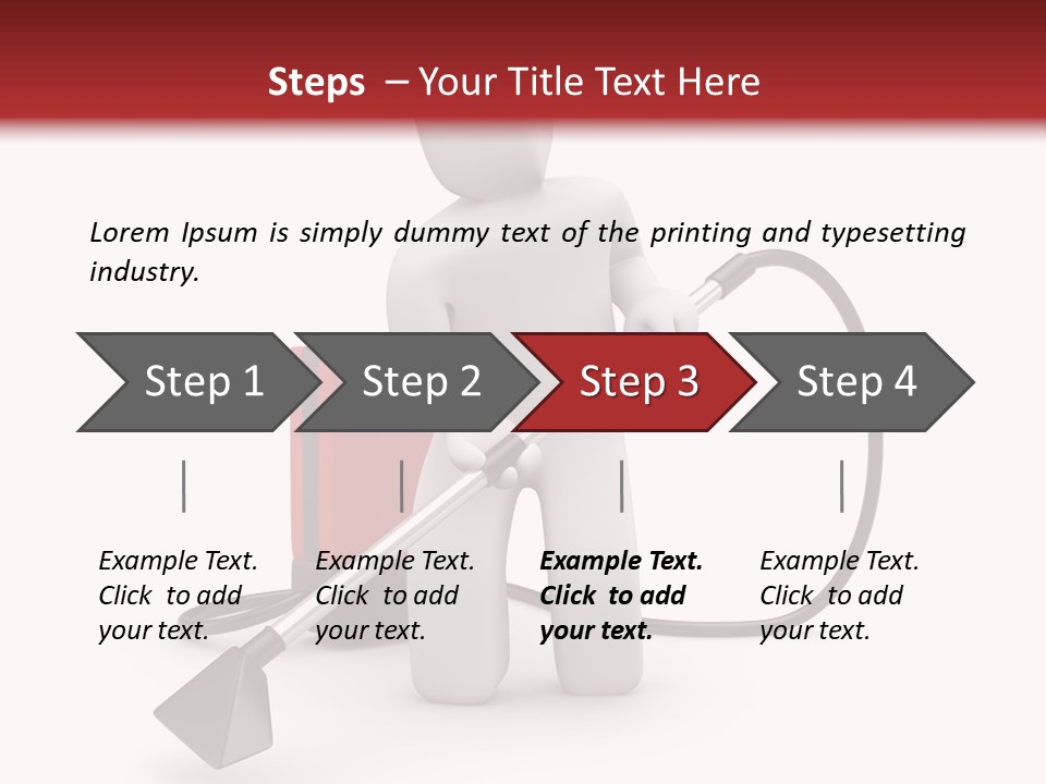 Cleaner House Tool PowerPoint Template