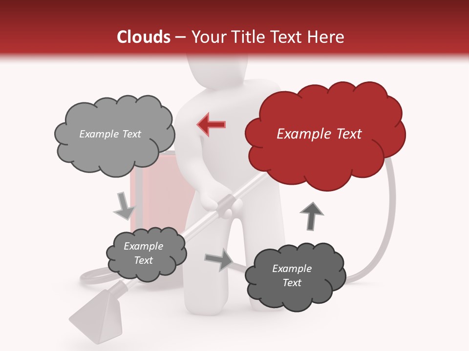 Cleaner House Tool PowerPoint Template