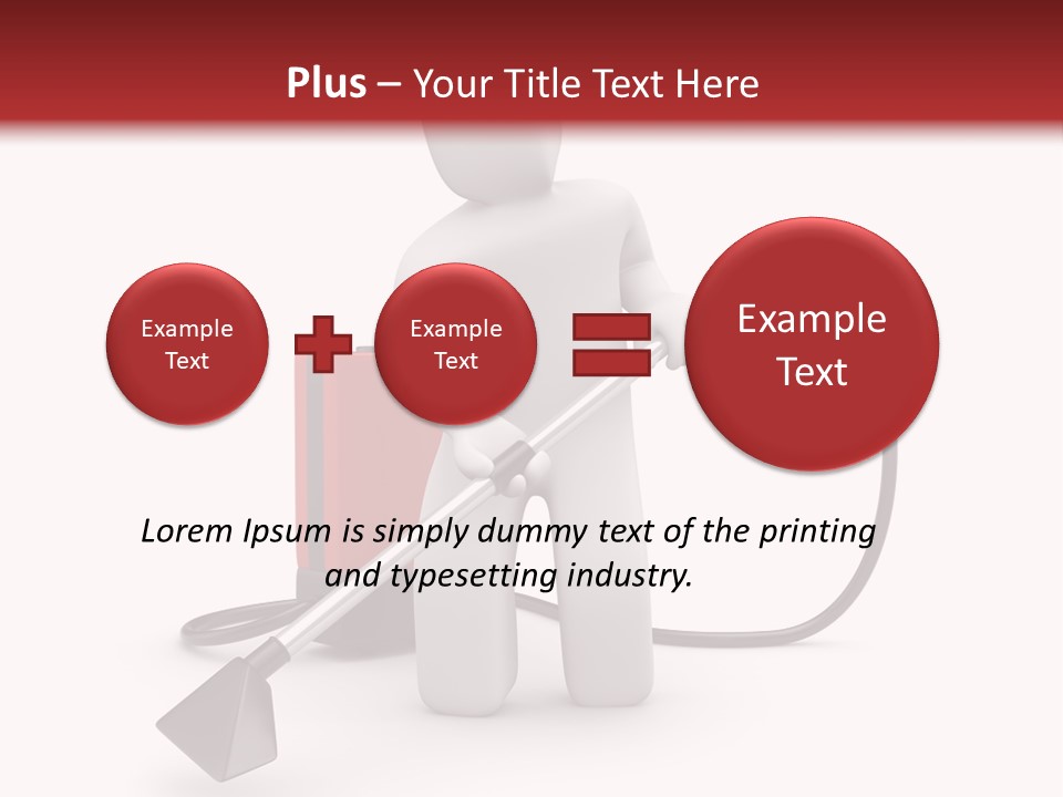 Cleaner House Tool PowerPoint Template
