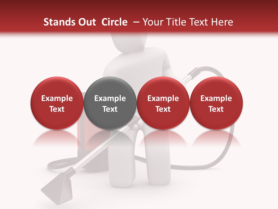 Cleaner House Tool PowerPoint Template