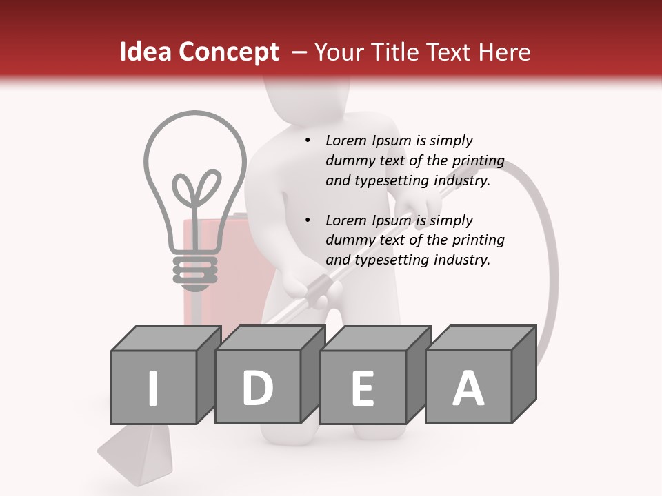 Cleaner House Tool PowerPoint Template