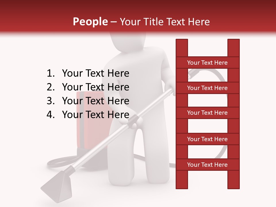 Cleaner House Tool PowerPoint Template