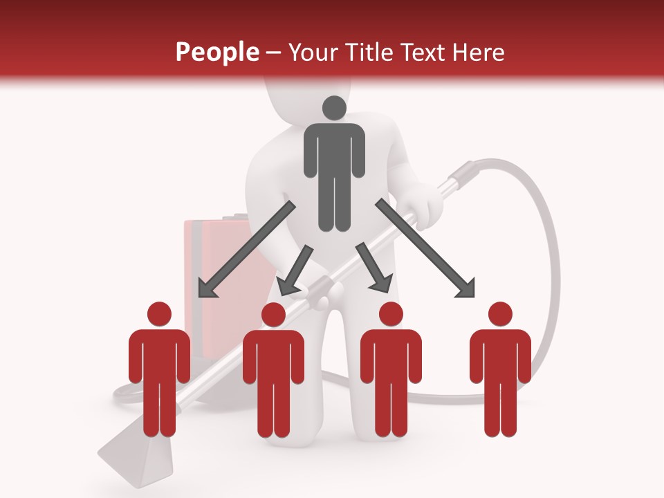 Cleaner House Tool PowerPoint Template