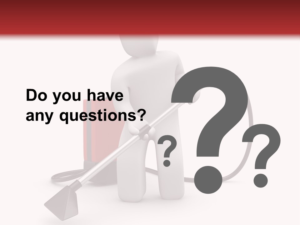 Cleaner House Tool PowerPoint Template