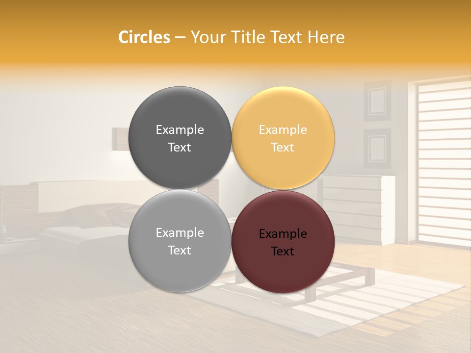 Headboard Life Room PowerPoint Template