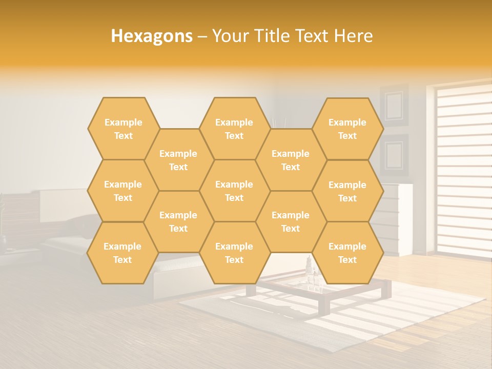 Headboard Life Room PowerPoint Template