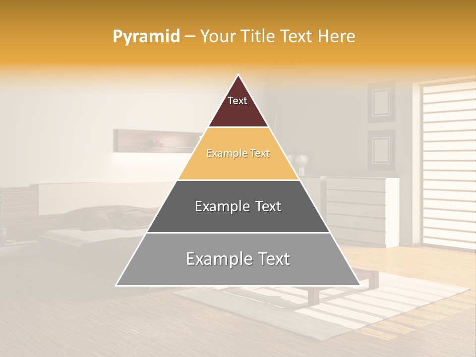 Headboard Life Room PowerPoint Template