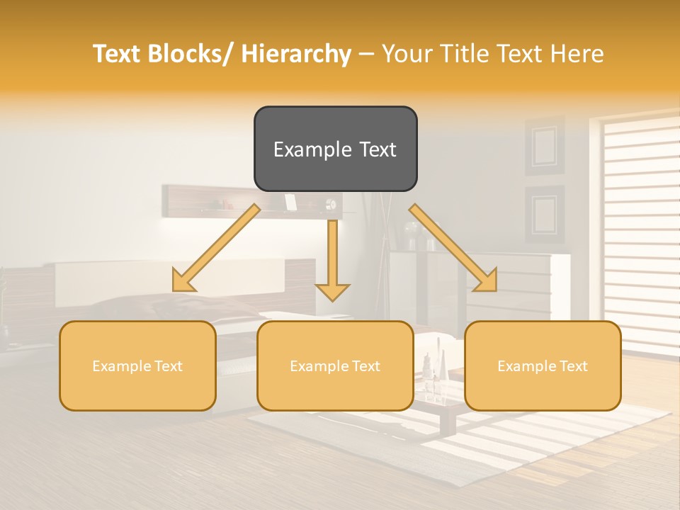 Headboard Life Room PowerPoint Template