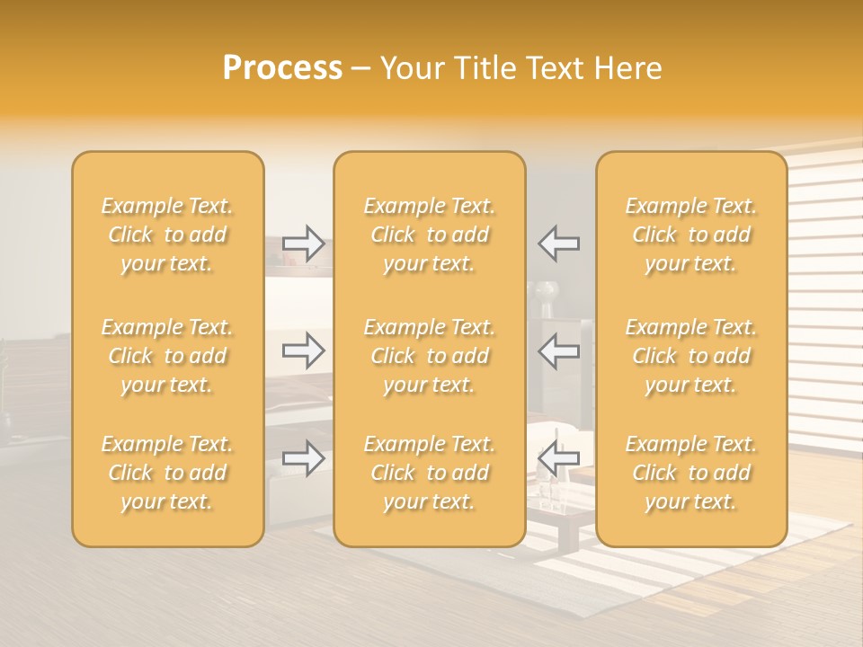 Headboard Life Room PowerPoint Template