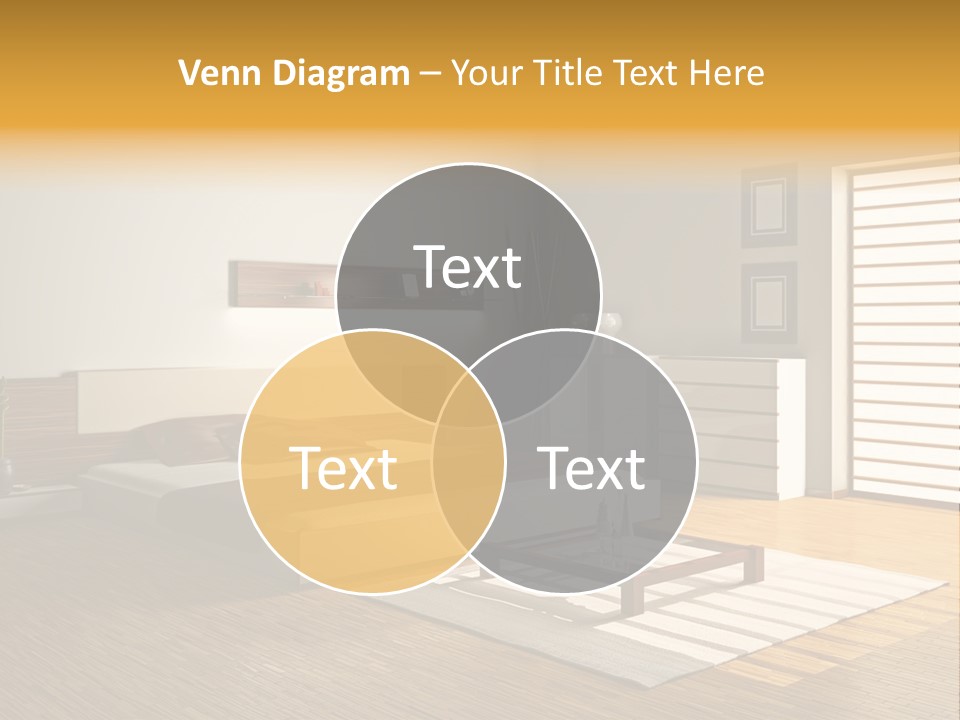 Headboard Life Room PowerPoint Template