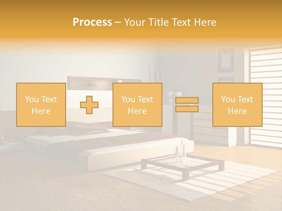 Headboard Life Room PowerPoint Template