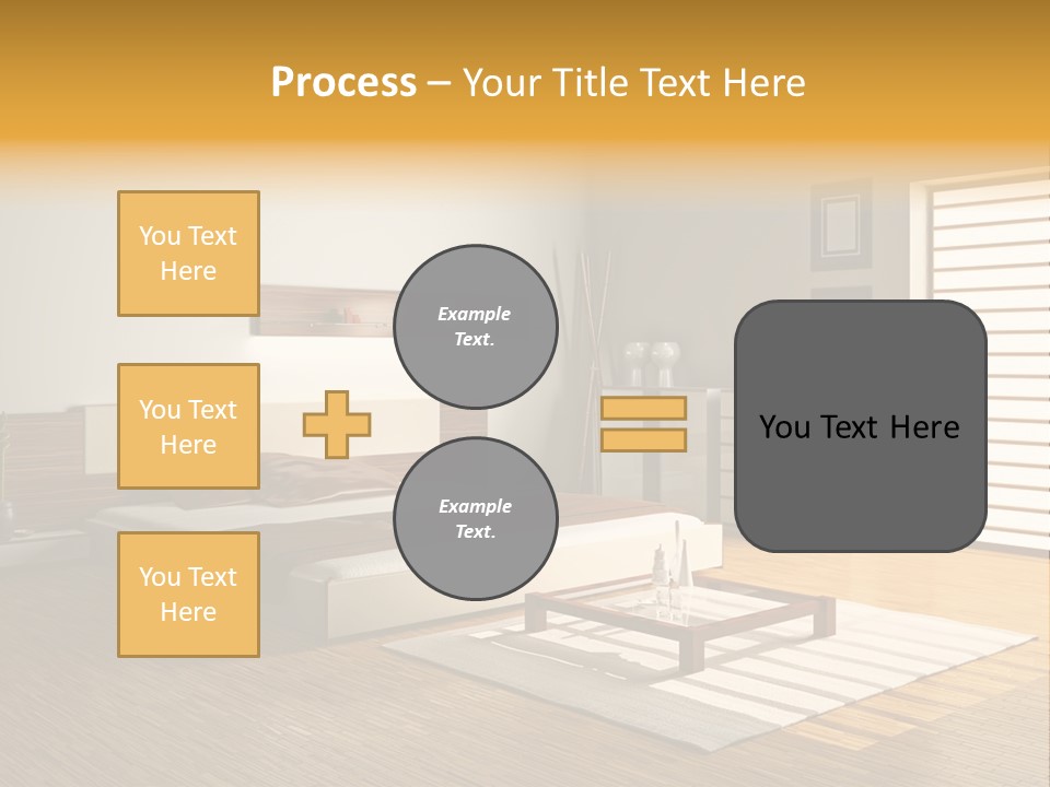 Headboard Life Room PowerPoint Template