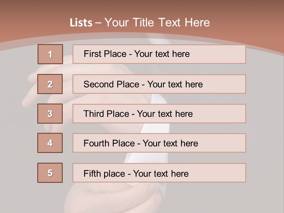 Wedding Dress Gentleman PowerPoint Template