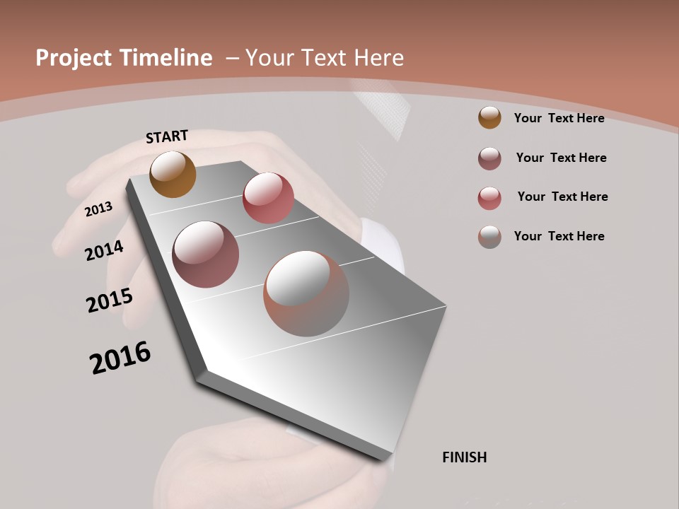 Wedding Dress Gentleman PowerPoint Template