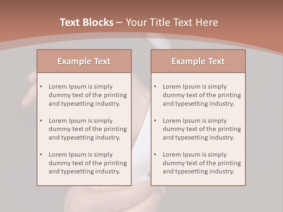 Wedding Dress Gentleman PowerPoint Template