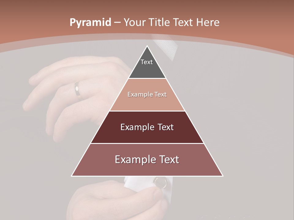 Wedding Dress Gentleman PowerPoint Template