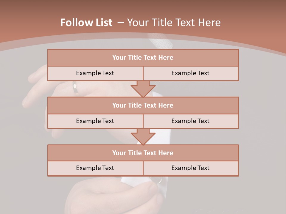 Wedding Dress Gentleman PowerPoint Template