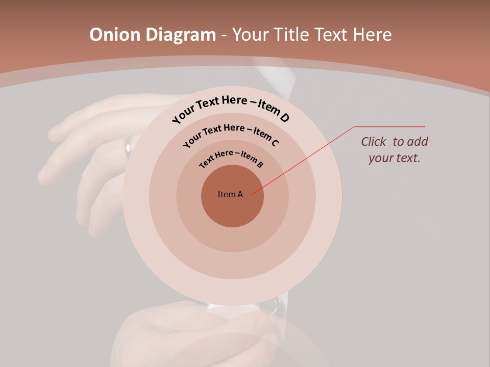 Wedding Dress Gentleman PowerPoint Template