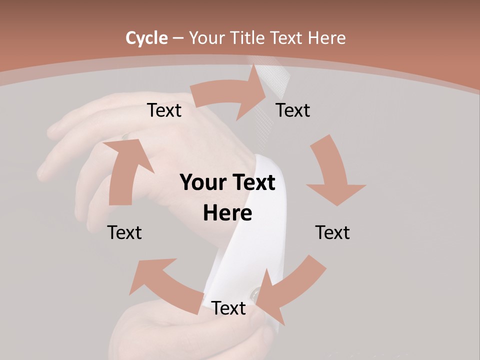 Wedding Dress Gentleman PowerPoint Template