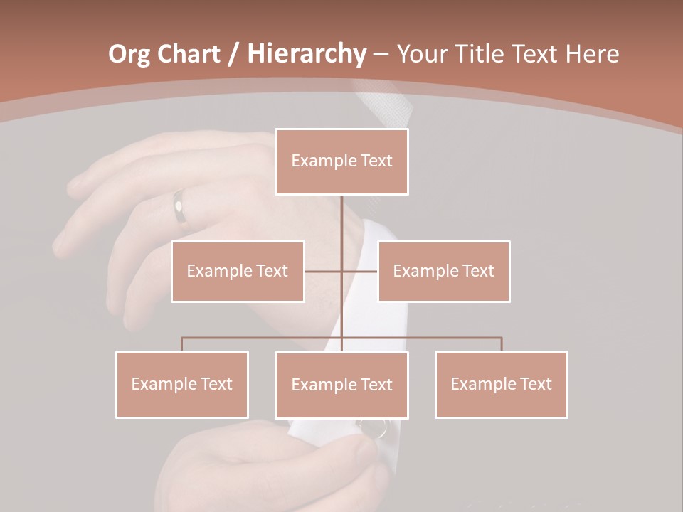 Wedding Dress Gentleman PowerPoint Template