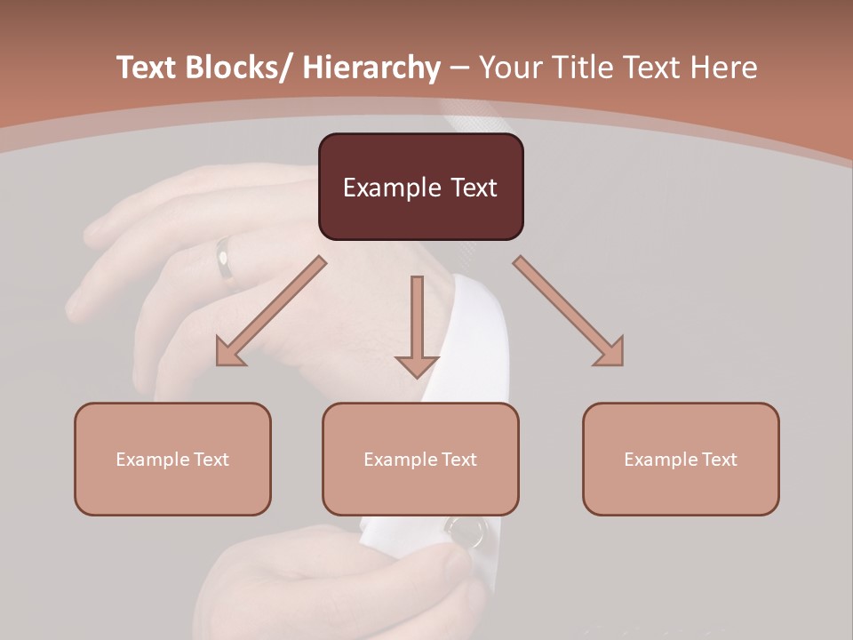 Wedding Dress Gentleman PowerPoint Template