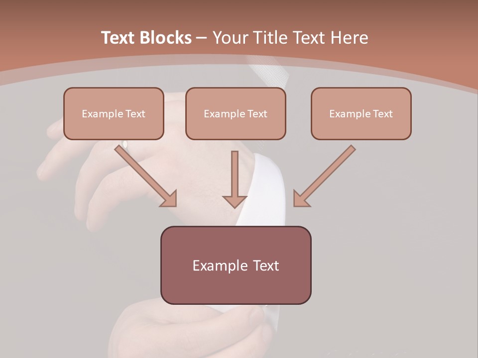 Wedding Dress Gentleman PowerPoint Template