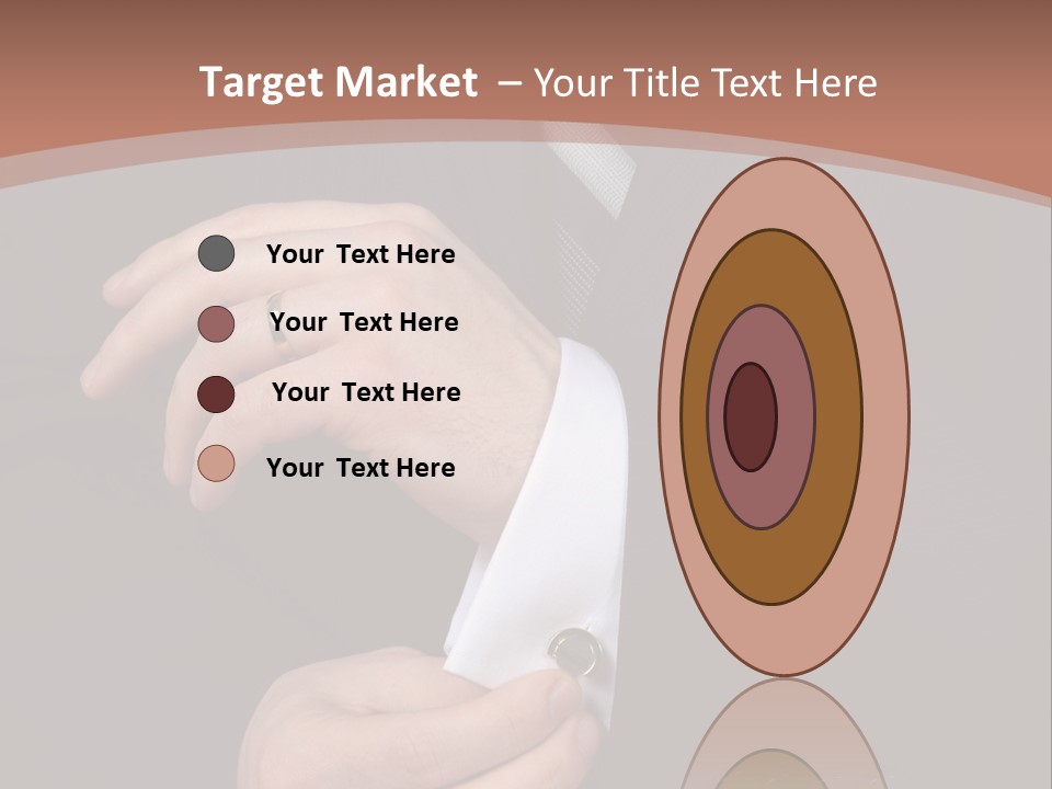 Wedding Dress Gentleman PowerPoint Template