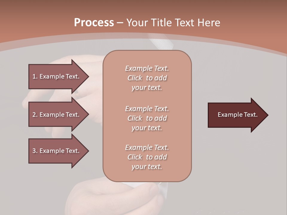 Wedding Dress Gentleman PowerPoint Template