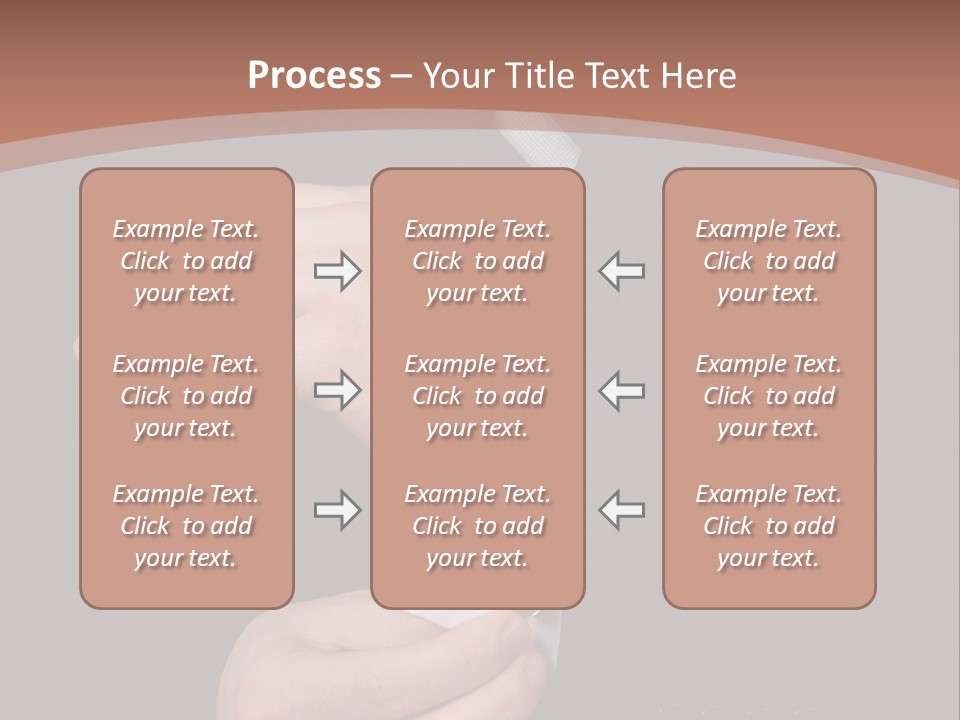 Wedding Dress Gentleman PowerPoint Template