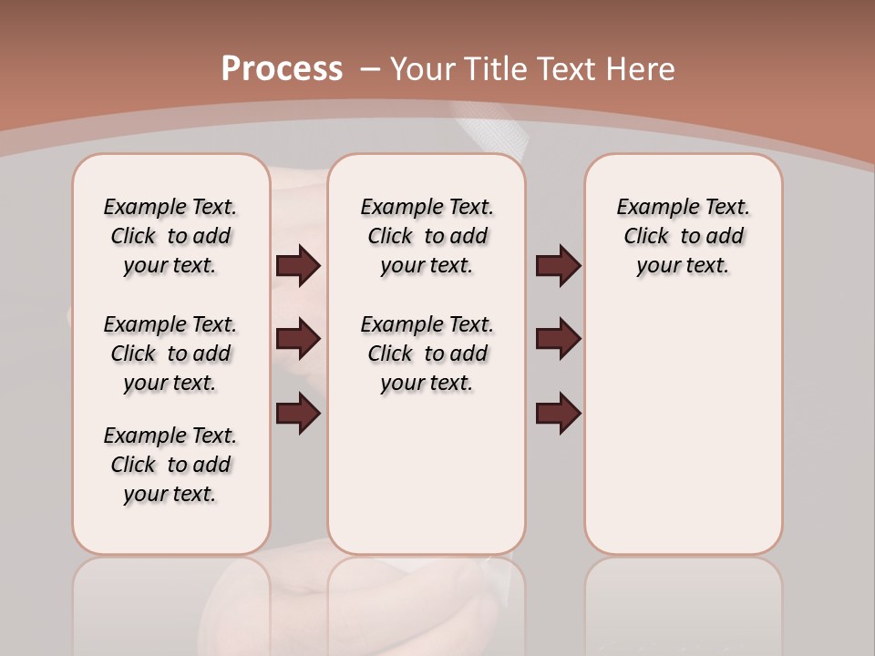 Wedding Dress Gentleman PowerPoint Template