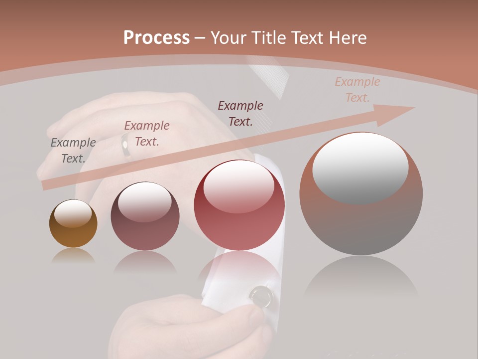 Wedding Dress Gentleman PowerPoint Template