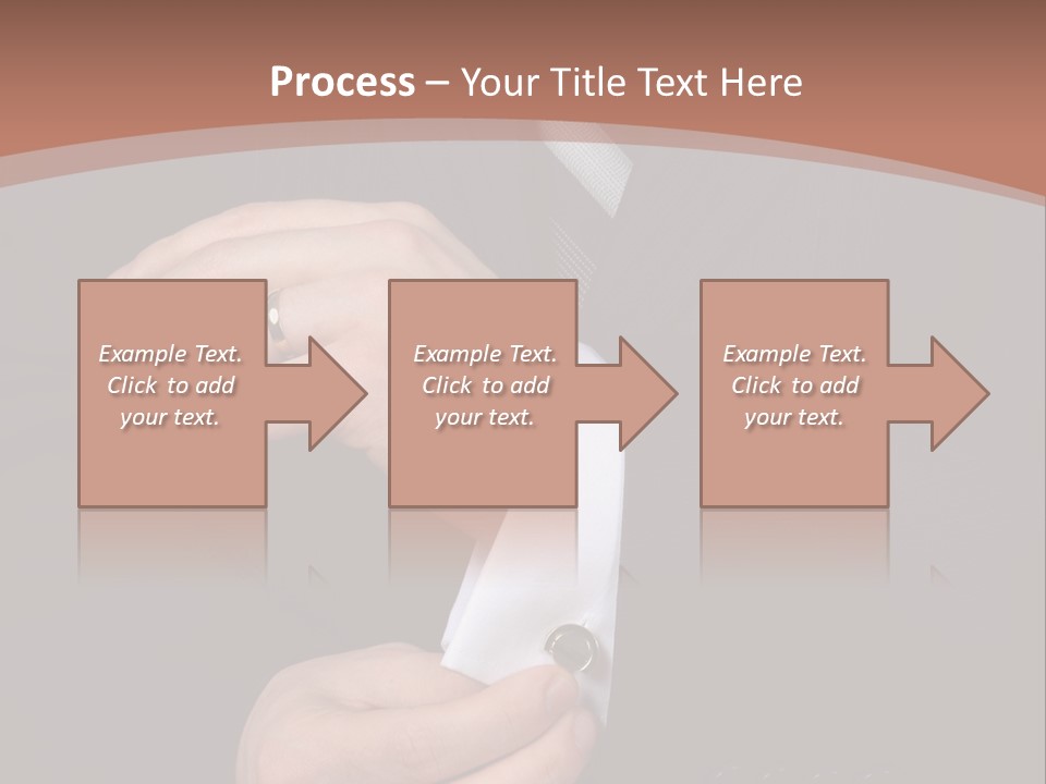 Wedding Dress Gentleman PowerPoint Template