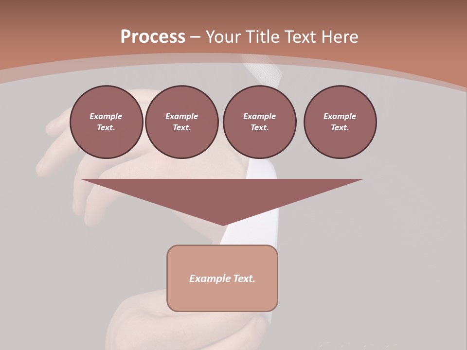 Wedding Dress Gentleman PowerPoint Template