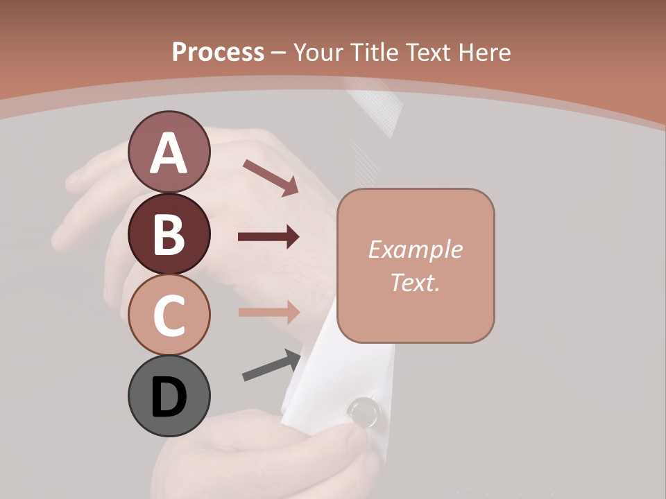 Wedding Dress Gentleman PowerPoint Template