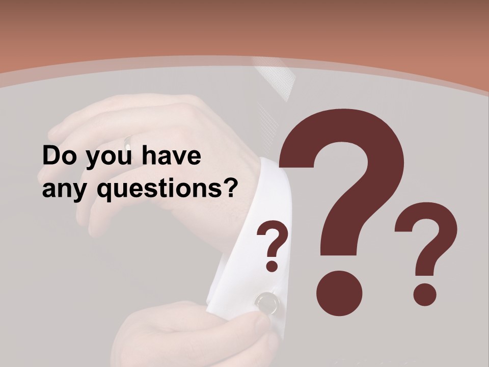 Wedding Dress Gentleman PowerPoint Template