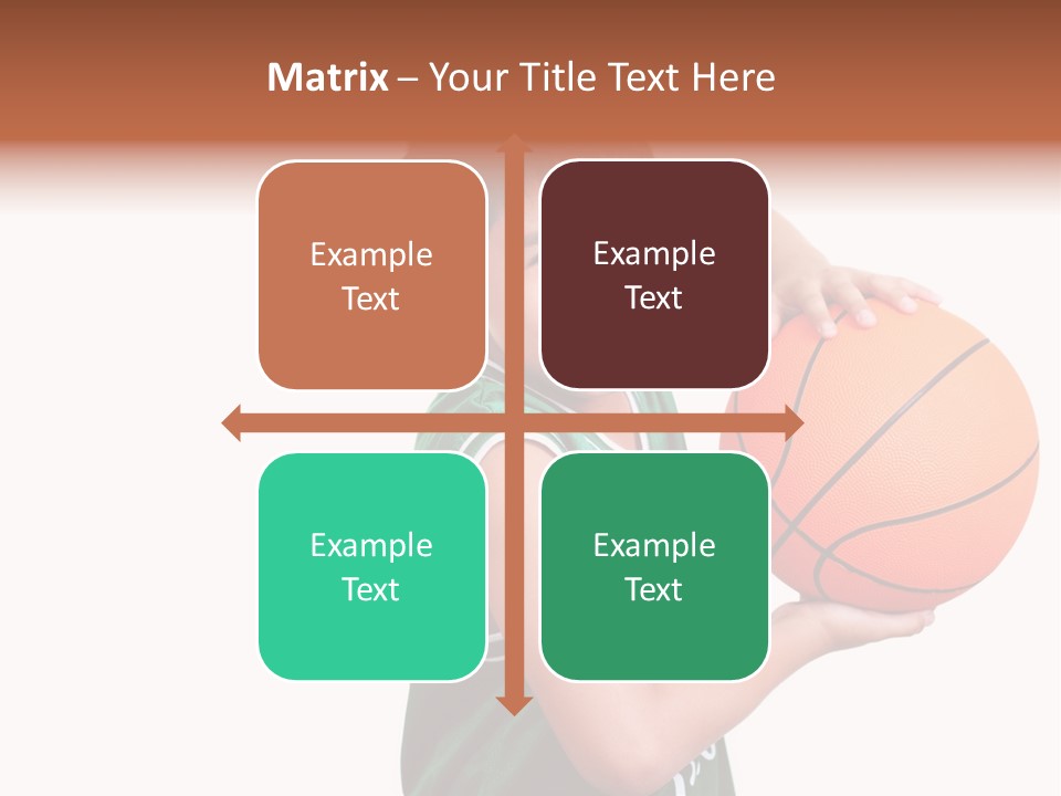 Healthy Ball Player PowerPoint Template