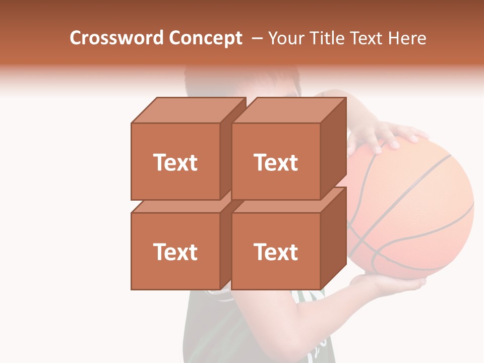 Healthy Ball Player PowerPoint Template