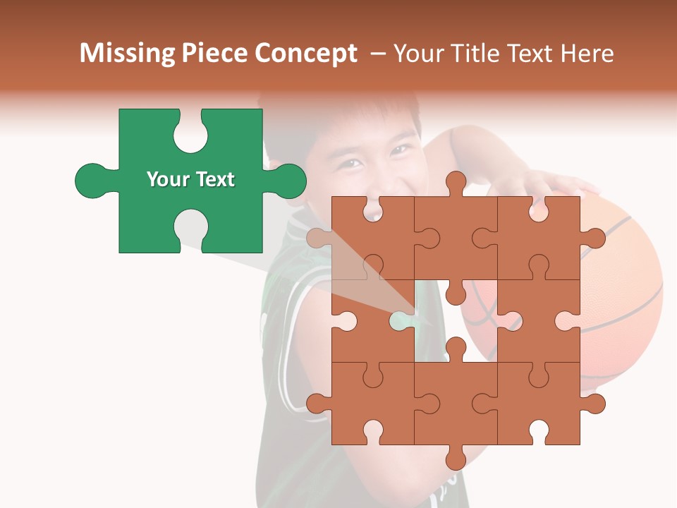 Healthy Ball Player PowerPoint Template