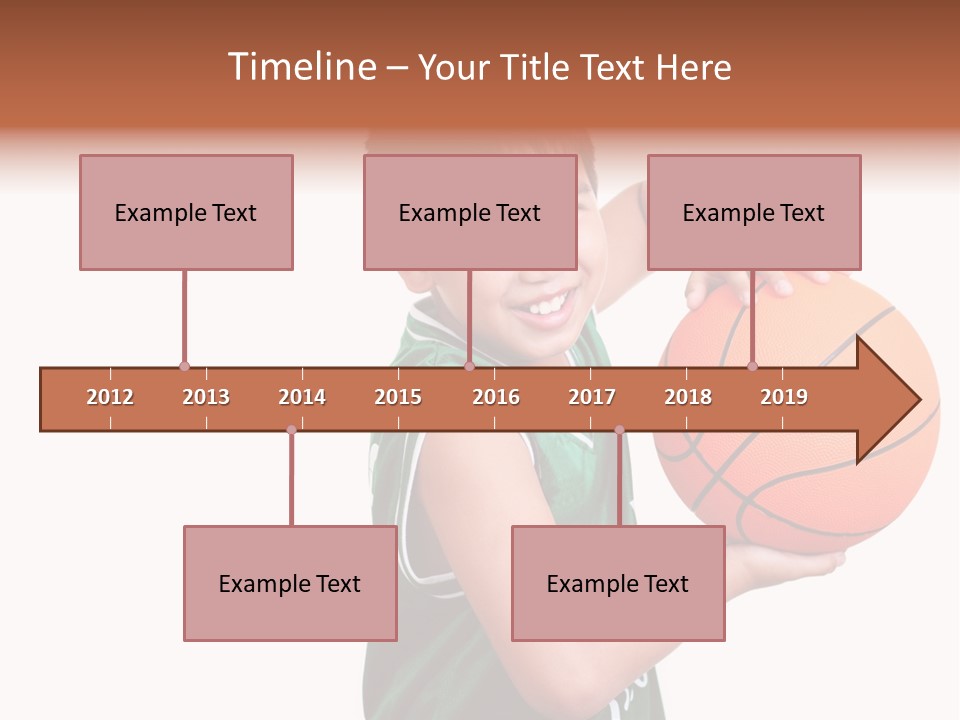 Healthy Ball Player PowerPoint Template