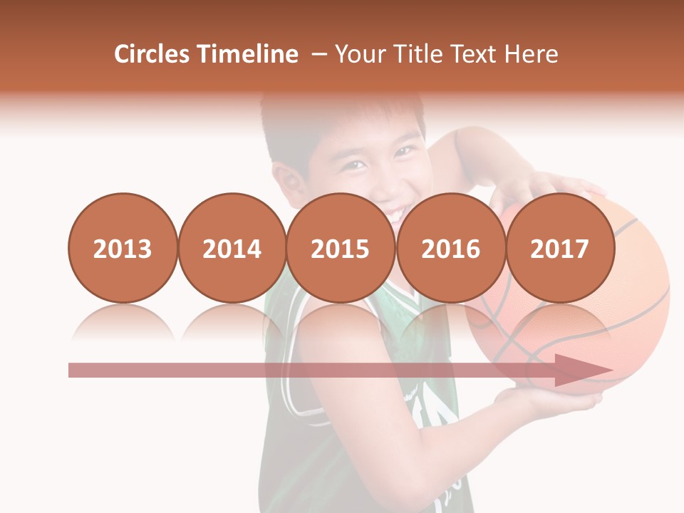 Healthy Ball Player PowerPoint Template