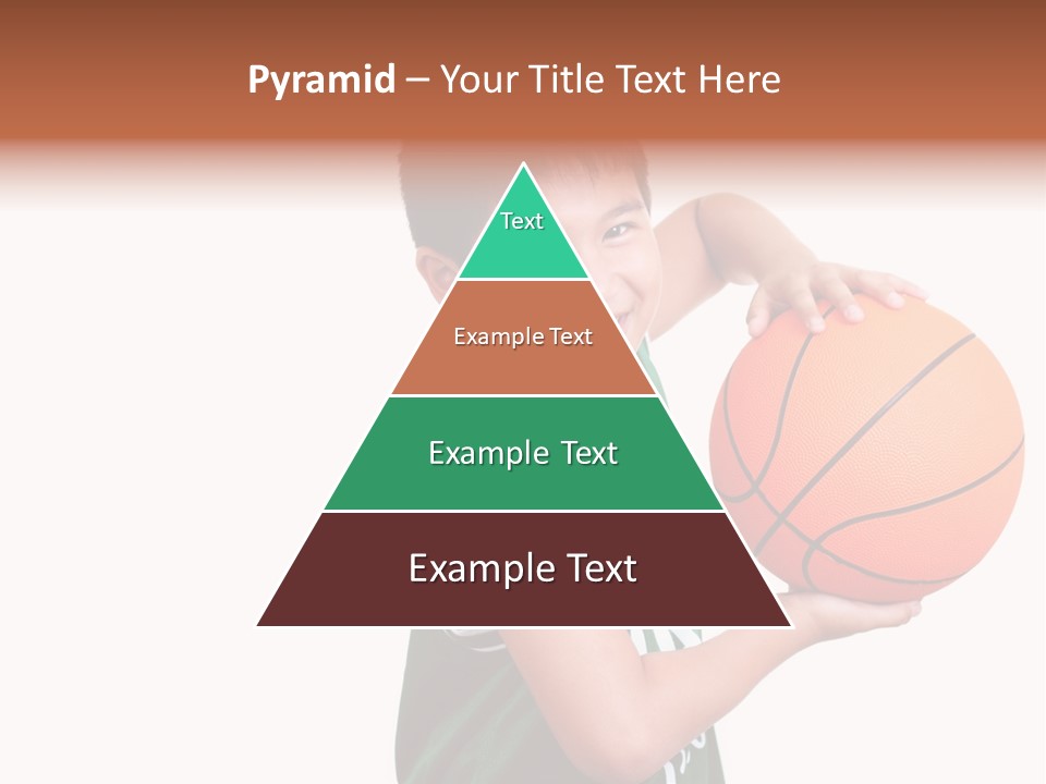 Healthy Ball Player PowerPoint Template