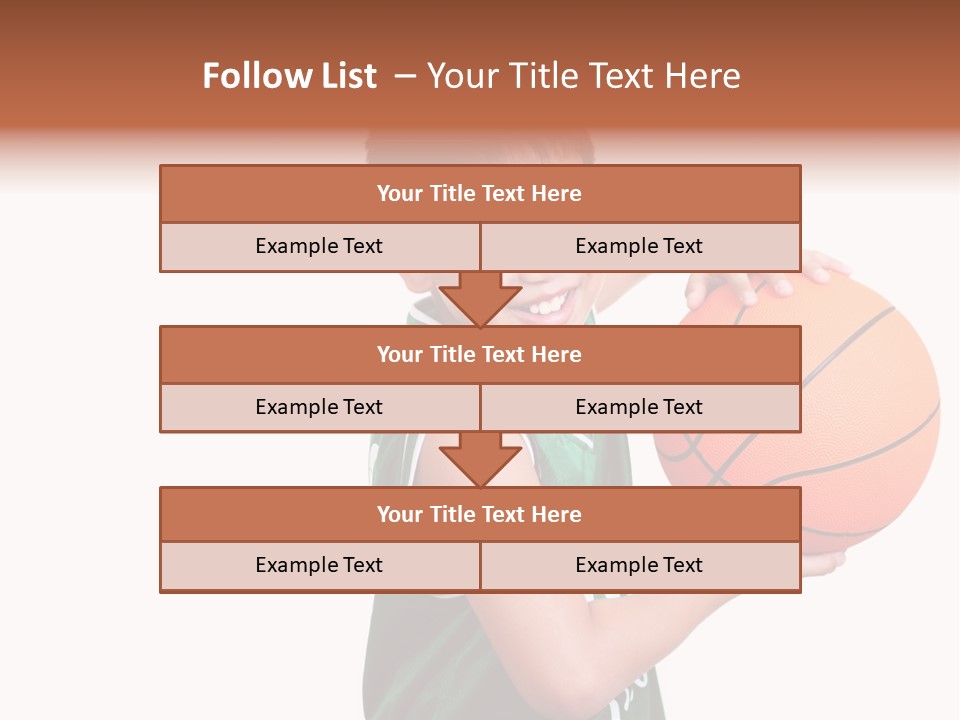 Healthy Ball Player PowerPoint Template