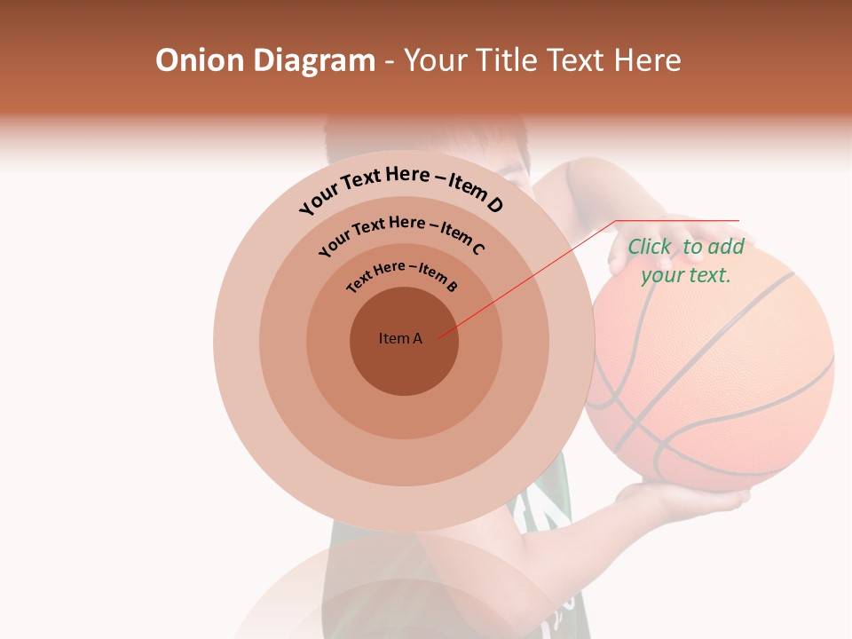 Healthy Ball Player PowerPoint Template