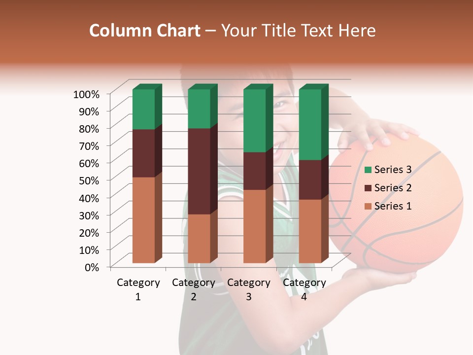Healthy Ball Player PowerPoint Template