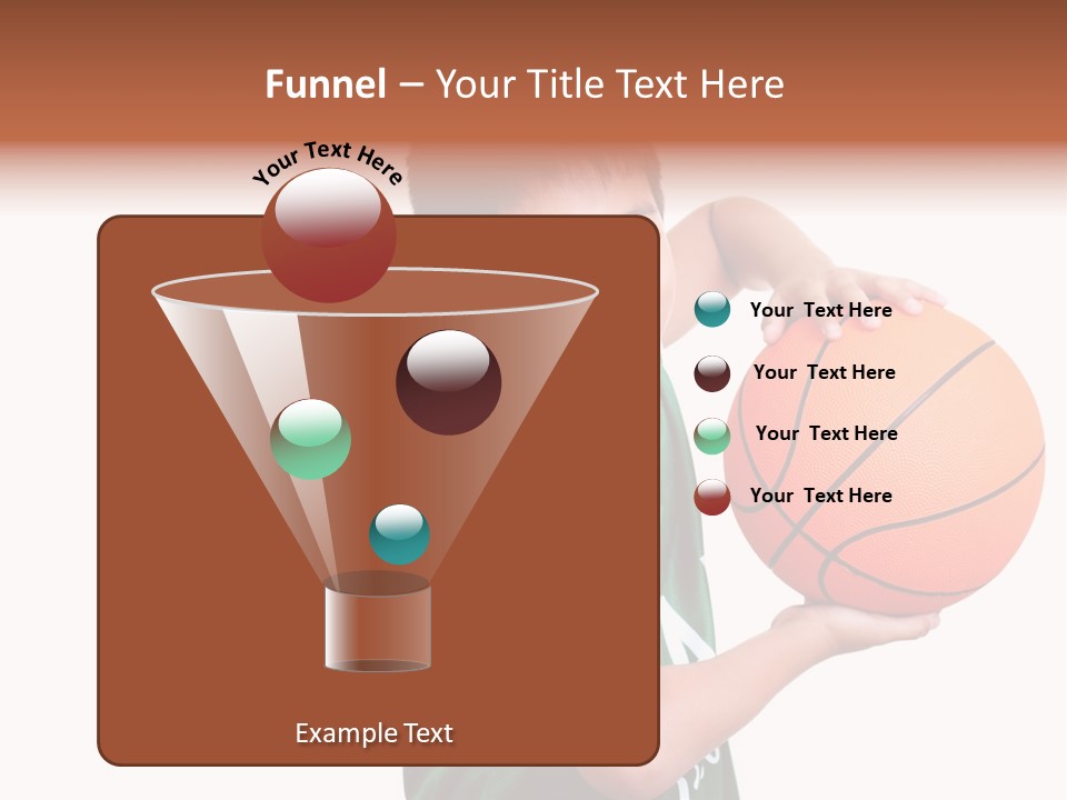 Healthy Ball Player PowerPoint Template