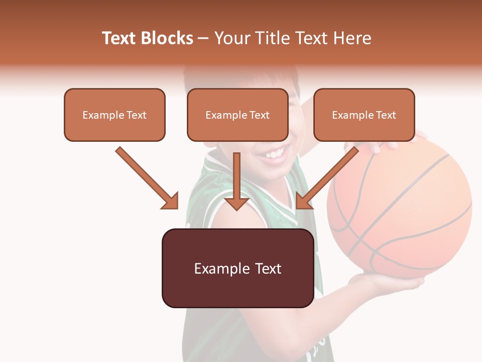 Healthy Ball Player PowerPoint Template