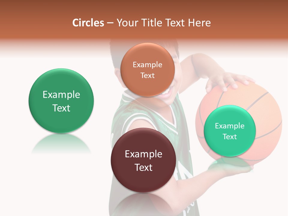 Healthy Ball Player PowerPoint Template